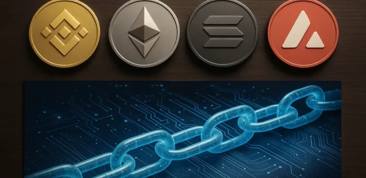 Сравнение блокчейнов для DeFi: BNB, Ethereum, Solana и Avalanche