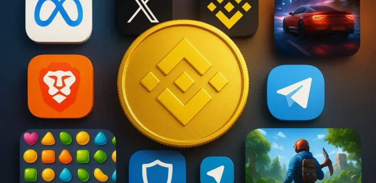 Топ-7 приложений и игр, где можно использовать BNB в 2025 году